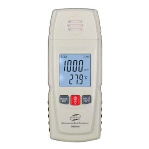 Газоаналізатор аміаку NH3+термометр (0-100 ppm, 0-50°C) BENETECH GM8806 (Китай)