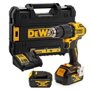 Дриль-шурупокрут акумуляторний безщітковий ударний DeWALT DCD709M2T (Китай)