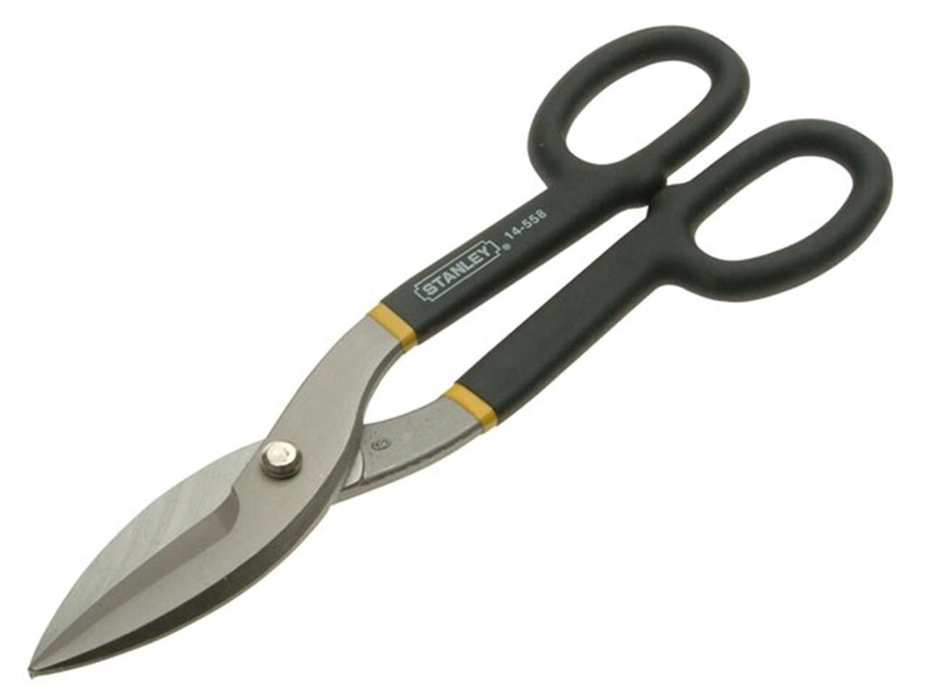 Ножиці по металу прямі &quot;maxsteel&quot; 300 мм stanley 2-14-558 - розпродаж