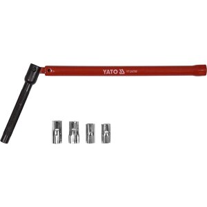 Ключ для затягування фітингів шарнірний HEX 13 мм (8-12 мм) із сталі Yato YT-24780 (Польща)