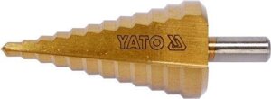 Свердло конусне ступеневу по металу YATO YT-44740 (Польща)