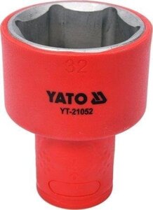 Шестигранна Головка торцева діелектрична 1/2" YATO YT-21052 (Польща)