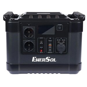 Портативний зарядний пристрій 2000/1000 Вт 300 Ач EnerSol EPB-1000N
