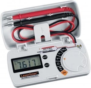 Універсальний мультиметр в зручному корпусі MultiMeter-PocketBox Laserliner 083.028 A