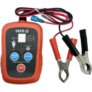 Електронний Тестер для діагностики тиску впорскування бензину в двигунах Yato YT-72960 (Польща)