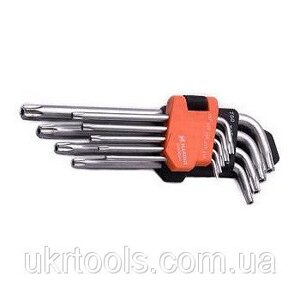 Комплект шестигранників довгих Torx 9 од. Harden Tools 540604