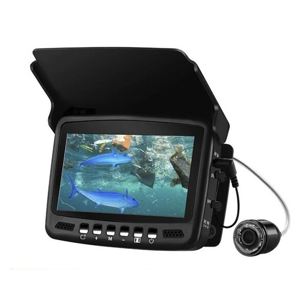 Підводна камера для риболовлі ехолот 4.3" РК-монітор (25 м відеокабель) 1000TVL Eyoyo EF43A від компанії Магазин інструменту та обладнання "Викрутки" - фото 1
