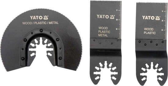 Пили-насадки для реноватора 3 шт. Yato YT-34691 (Польща) від компанії Магазин інструменту та обладнання "Викрутки" - фото 1