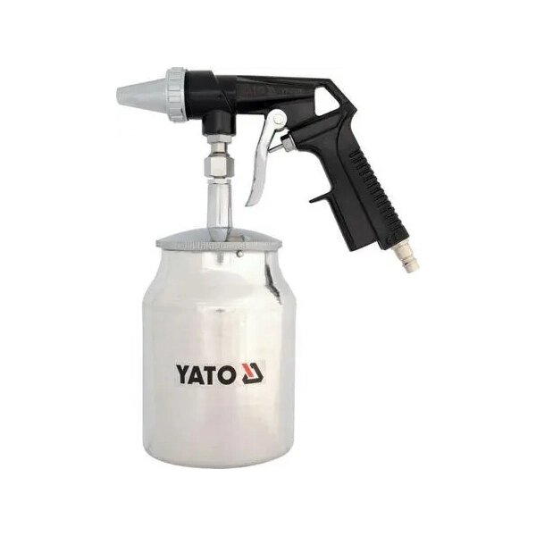 Пістолет піскоструменевий з баком YATO YT-2376 (Польща) від компанії Магазин інструменту та обладнання "Викрутки" - фото 1