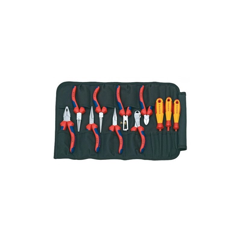 Планшет для інструментів м'який 11 предметів KNIPEX 00 19 41 (США) від компанії Магазин інструменту та обладнання "Викрутки" - фото 1