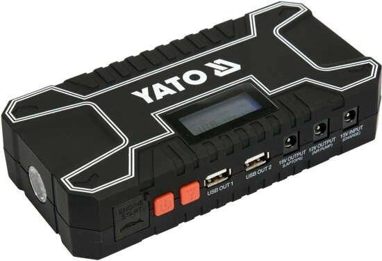 Пуско-зарядні батарея Li-Po живлення через USB: 5В/ 2А Yato YT-83082 (Польща) від компанії Магазин інструменту та обладнання "Викрутки" - фото 1