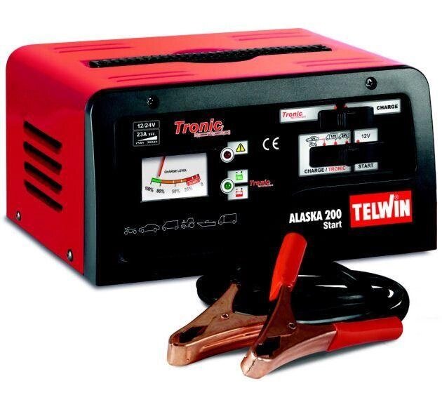 Пуско-зарядний пристрій Alaska 200 Start Telwin 807577 (Італія) від компанії Магазин інструменту та обладнання "Викрутки" - фото 1