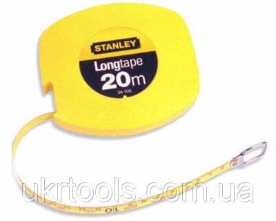 Рулетка вимірювальна STANLEY 0-34-105 (США/Таїланд) від компанії Магазин інструменту та обладнання "Викрутки" - фото 1