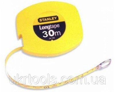 Рулетка вимірювальна STANLEY 0-34-108 (США/Таїланд) від компанії Магазин інструменту та обладнання "Викрутки" - фото 1