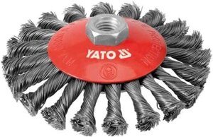 Щітка-крацовка дискова 125 мм Yato YT-4764 (Польща)
