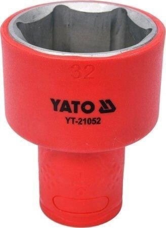 Шестигранна Головка торцева діелектрична 1/2" YATO YT-21052 (Польща) від компанії Магазин інструменту та обладнання "Викрутки" - фото 1