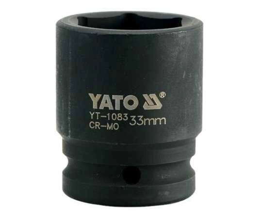 Шестигранна Головка торцева ударна 3/4" М33 Х 56 мм YATO YT-1083 (Польща) від компанії Магазин інструменту та обладнання "Викрутки" - фото 1
