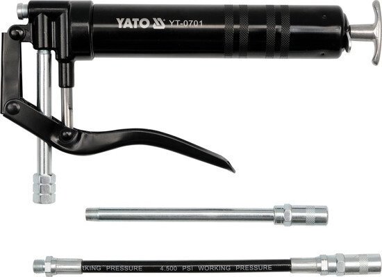 Шприц для консистентного мастила 120 см3 YATO YT-0701 (Польща) від компанії Магазин інструменту та обладнання "Викрутки" - фото 1