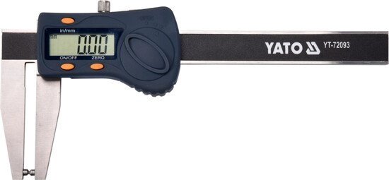 Штангенциркуль електронний для гальмівних дисків 180 мм YATO YT-72093 (Польща) від компанії Магазин інструменту та обладнання "Викрутки" - фото 1