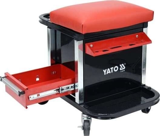 Табурет для майстерні з ящиками YATO YT-08790 (Польща) від компанії Магазин інструменту та обладнання "Викрутки" - фото 1