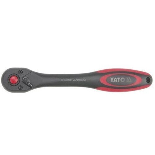 Тріскачка 1/2" 257 мм 72 зубця YATO YT-0292 (Польща) від компанії Магазин інструменту та обладнання "Викрутки" - фото 1
