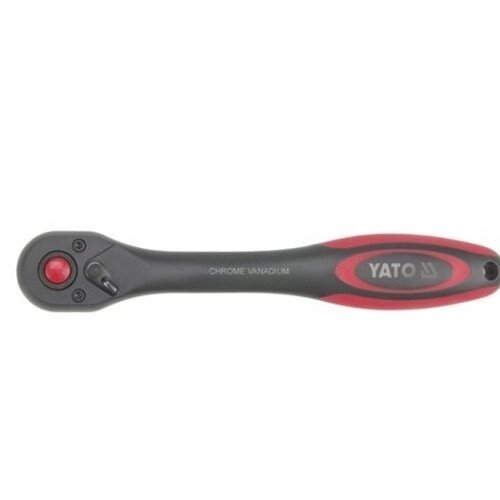 Тріскачка 1/2" 257 мм з вигнутою ручкою YATO YT-0295 (Польща) від компанії Магазин інструменту та обладнання "Викрутки" - фото 1