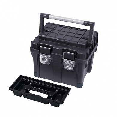 Ящик для інструменту HD Compact 2 чорний (450 x 350 x 350) Qbrick System SKRC2HDCZAPG001 (Польща) від компанії Магазин інструменту та обладнання "Викрутки" - фото 1