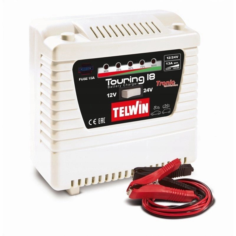 Зарядний пристрій Touring 18 Telwin 807593 (Італія) від компанії Магазин інструменту та обладнання "Викрутки" - фото 1