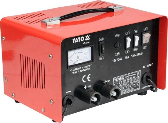 Зарядний пристрій YATO YT-8304 (Польща) від компанії Магазин інструменту та обладнання "Викрутки" - фото 1