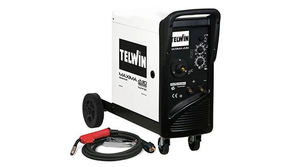 Зварювальний апарат Telwin MAXIMA 230 SYNERGIC 230V (816088) Італія від компанії Магазин інструменту та обладнання "Викрутки" - фото 1