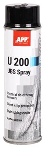 Антигравій (баранчик) чорний APP U200 Spray 500мл. (аерозоль) 050204