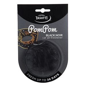 Ароматизатор мішечок Tasotti/серія POM POM Black Noir