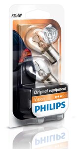 Автолампи Philips Vision P21/4W, 1шт., 12594VI