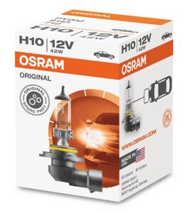 Автолампи OSRAM original line H10 12V 42W 3200K PY20D