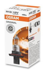 Автолампи OSRAM Original Line H13 12V 60/55W P26,4T (1шт) 9008