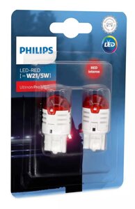 Автолампи philips ultinon pro3000 LED W21/5W LED 12 V 0.8/1.75 W W3x16D (11066U30RB2) 2 шт.