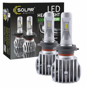 Автолампи світлодіодні Solar LED H11 12/24V 6500K 6000Lm 50W Cree Chip 1860 (к-т 2шт) 8611