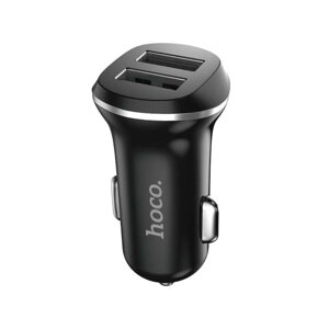 Автомобільний зарядний пристрій Hoco Z1 double ported Car Charger