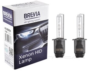 Brevia Xenon ксенонова лампа цоколь H3 85 V 35 W PK22s KET (2шт.) 6000K