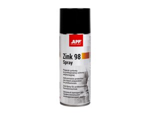 Цинковий препарат для професійного антикорозійного захисту APP Zinc 98 Spray (аерозоль 400мл) 210441