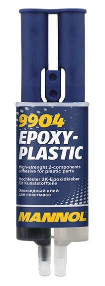 Двокомпонентний клей на основі епоксидної смоли Mannol Epoxy-Plastic 9904 від компанії Автокар - фото 1