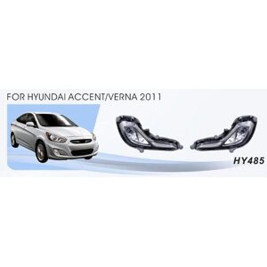 Фари дод. модель Hyundai Accent/Verna 2010-15/HY-485W/881-12V27W/ел. проведення