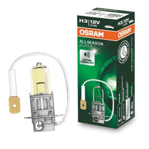 Галогенова лампа OSRAM H3 64151ALS all season super 55W 12V PK22S (1 шт.