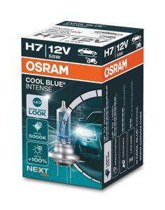 Галогенова лампа Osram H7 64210CBN Cool Blue Intense Next Gen +100% 12V 55W PX26d (1 шт.