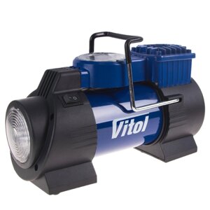 Компресор автомобільний ViTOL K-60 150psi 15Amp 40 л за хвилину