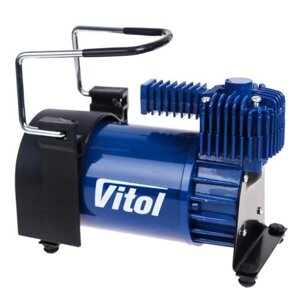 Компресор "ViTOL" К-55 150psi / 23Amp / 50л / шланг 5,0 м з дефлятором / клеми