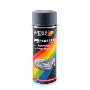 Фарба для пластику сіра MOTIP Bumper Spray (аерозоль 400мл) 04074