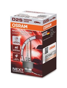 Ксенонова лампа osram xenarc NIGHT breaker LASER D2s