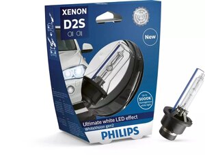 Ксенонова лампа philips 85122WHV2s1 D2s 85V 35W P32d-2 whitevision gen2 5000K