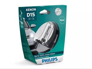 Ксенонова лампа philips 85415XV2s1 D1s 85V 35W PK32d-2 X-tremevision gen2 +150%